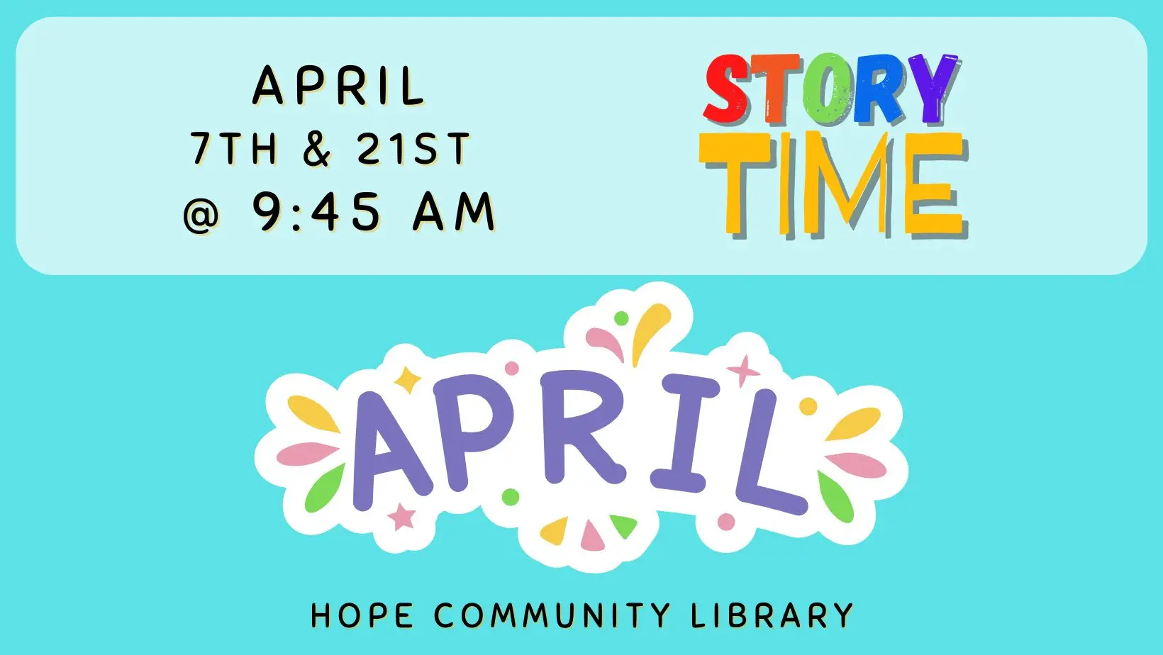 April Story Time